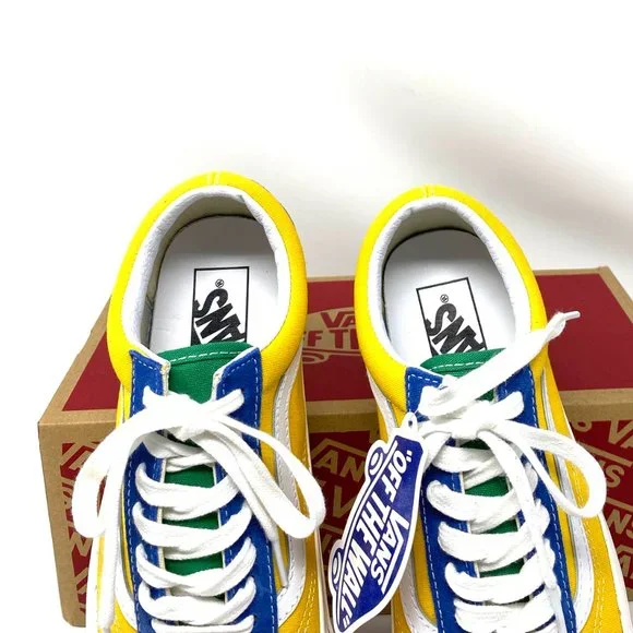 VANS Women Size 7 Old Skool 36 DX Anaheim Canvas Multi Low Size 7 VN0A54F34SB - Picture 4 of 11